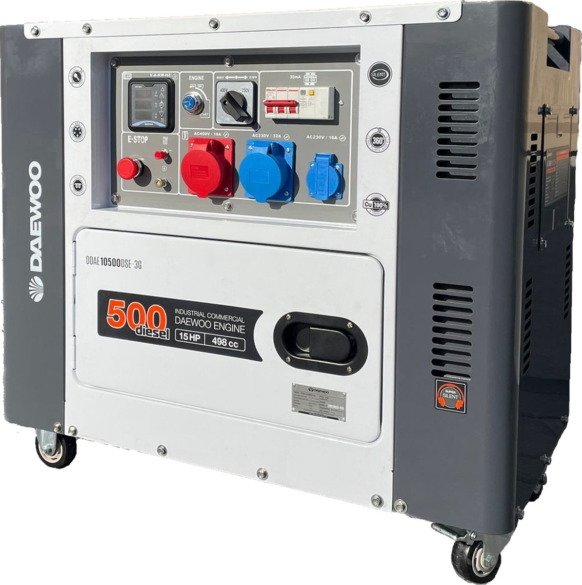 Daewoo Power DDAE10500DSE-3G - Diesel Aggregaat - Daewoo Power