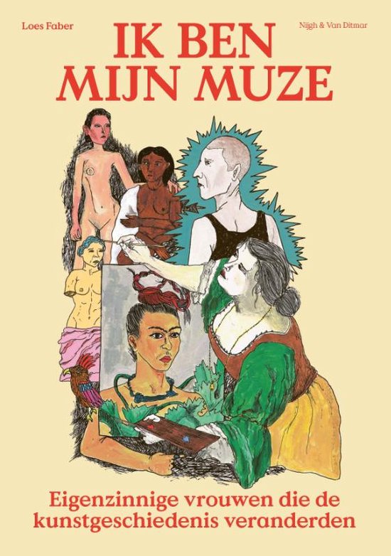 Boek cover Ik ben mijn muze van Loes Faber (Paperback)