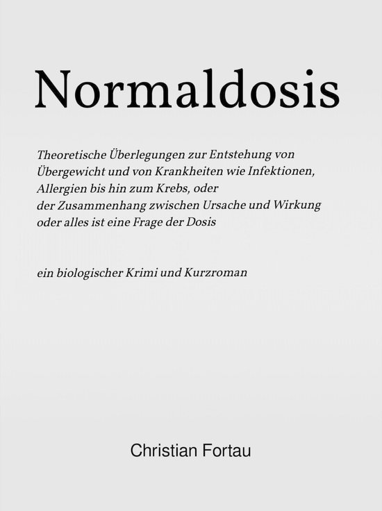Normadose Normaldosis (ebook), Christian Fortau | 9783745033601 | Boeken | bol.com