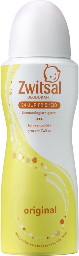 Zwitsal - Deodorant - Original - 6 x 100 ml - Voordeelverpakking