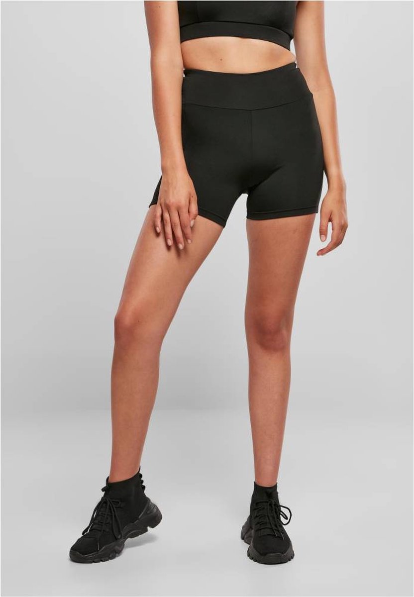 Urban Classics Recycled High Waist Hot Pants Korte cycle broek XXL Zwart