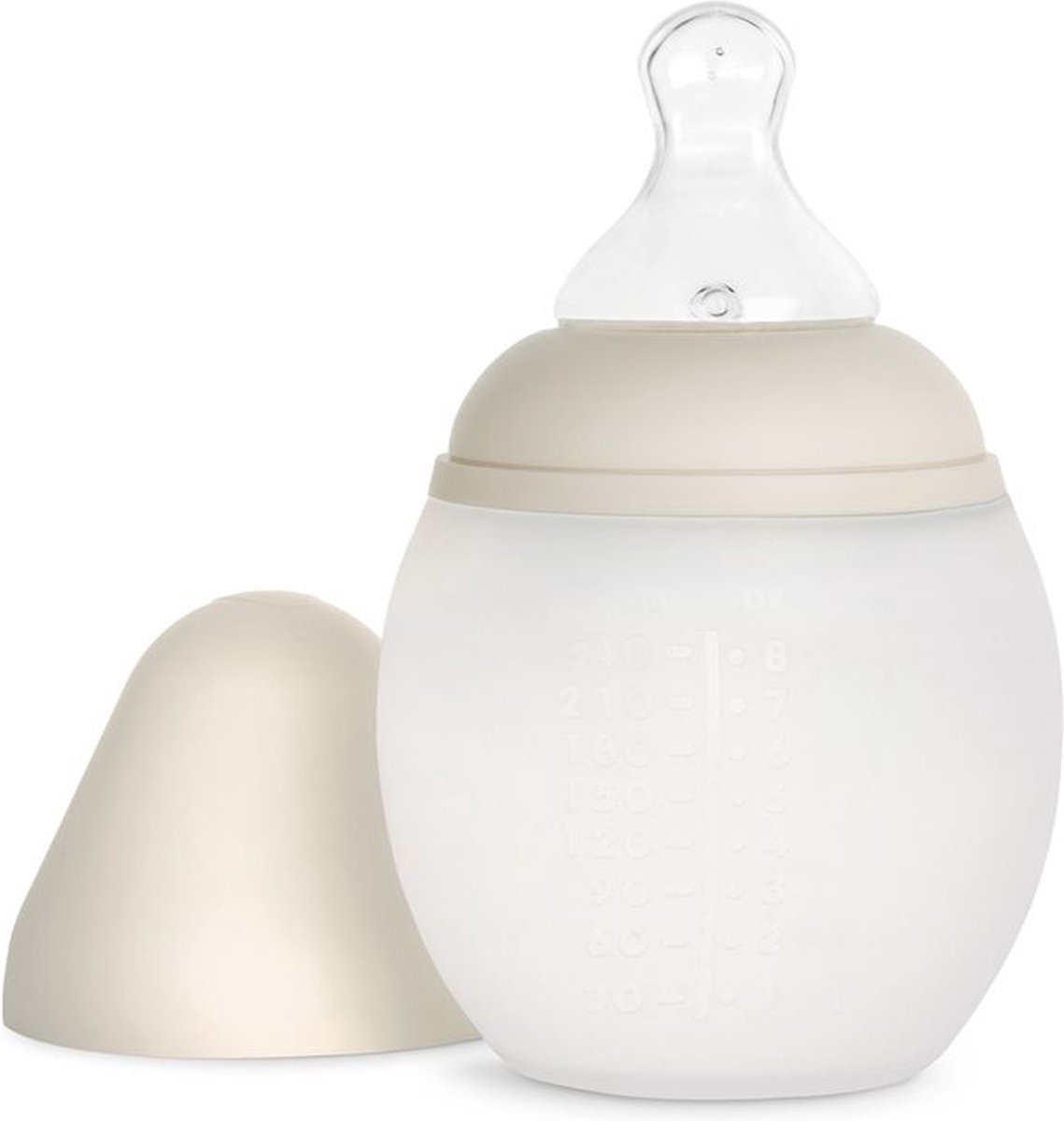 Goedkoopste Bib rond babyfles - 330ml / sand