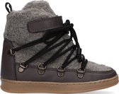 Bear & Mees B&m Snowboats Veterboots - Laarzen Met Veters - Meisjes - Grijs - Maat 26