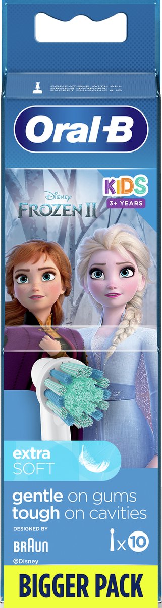 Oral-B Opzetborstels Kids Frozen 10 stuks