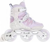 inlineskates Phuzion Argon 110 softboot 83A wit/roze maat 37