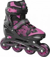 Inline skates Roces Girls Jokey 3.0 Meisjes zwart / roze maat 26-29