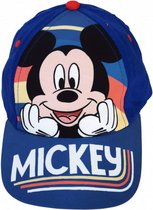 pet Mickey Mouse jongens 51-54 cm polykatoen blauw