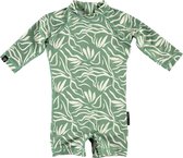 Beach & Bandits - UV-zwempak voor baby's - Hello Tropical - Groen - maat 68-74cm