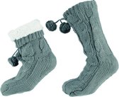 huissokken Castlerock dames polyester groen one-size