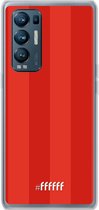 6F hoesje - geschikt voor OPPO Find X3 Neo -  Transparant TPU Case - FC Twente #ffffff