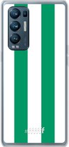 6F hoesje - geschikt voor OPPO Find X3 Neo -  Transparant TPU Case - FC Groningen #ffffff