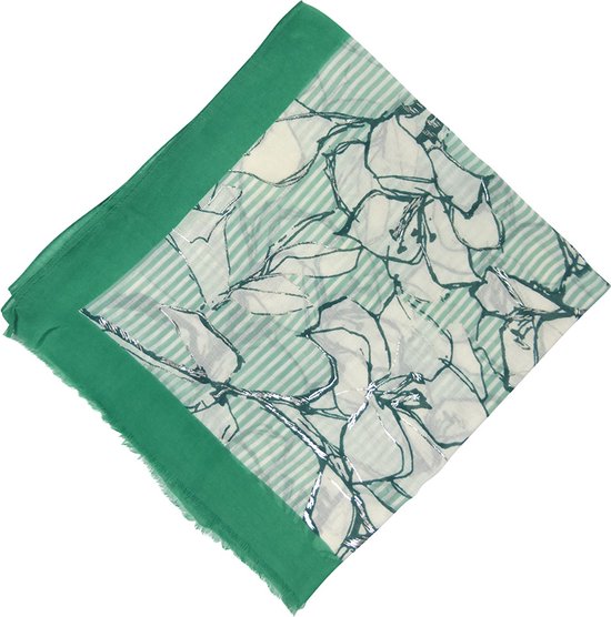 Korte jurk, smalle strepen met pailletten creme Pieces | La Redoute