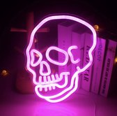 Schedel Neon Verlichting - Fenom Lights - Neon Lampen - 100-240V - Neon LED Strip - Sfeer Decoratie