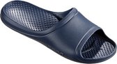 badslippers wit donkerblauw maat 43