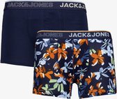 Jack & Jones heren boxershorts 2-pack - Blauw - Maat S