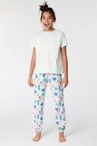 Woody Meisjes-Dames Pyjama muntgroen