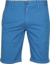 Suitable - Short Barry Blauw - Slim-fit - Broek Heren maat 54