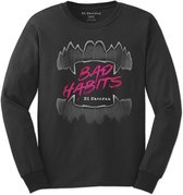 Ed Sheeran Longsleeve shirt -2XL- Bad Habits Zwart