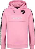 Ballin Amsterdam -  Jongens Slim Fit   Hoodie  - Roze - Maat 164