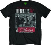 The Beatles - Star Club, Hamburg Heren T-shirt - M - Zwart
