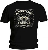 Johnny Cash Heren Tshirt -2XL- American Rebel Zwart