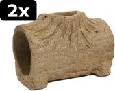 2x EDIBLE PLAY LOG XL 22,5X14X17CM