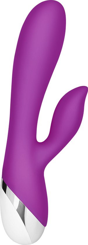 EIS, vibromasseur, silicone Vibromasseur Rabbit, 19,5 cm, silicone étanche,... 