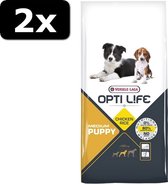 2x OPTI LIFE PUP MEDIUM 12,5KG