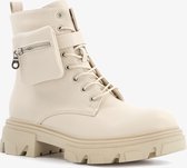 Claudia Ghizzani dames veterboots - Ecru - Maat 39