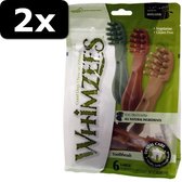 2x WHIMZEES TANDENBORSTEL L 6ST 14,5CM