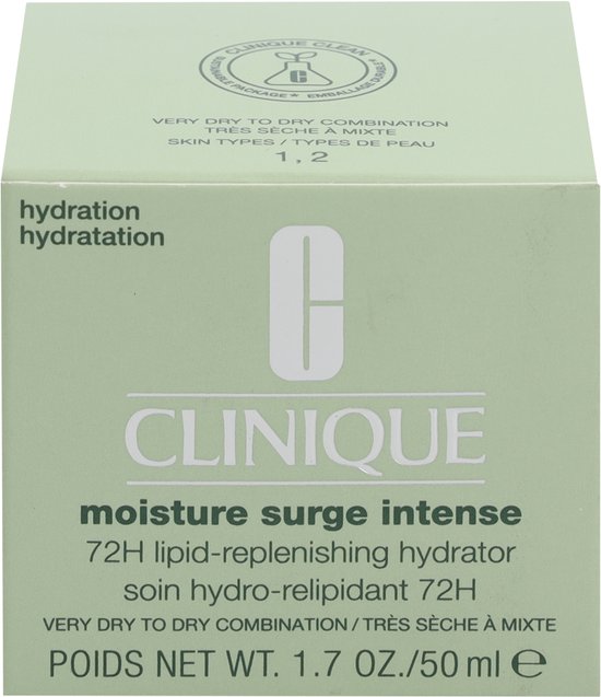 Clinique Moisture Surge Intense 72H Lipid-Replenishing Hydrator - Dagrème - 50 ml