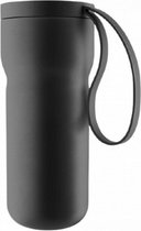 thermosbeker Nordic Kitchen 350 ml RVS/silicone zwart