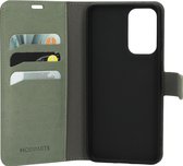 Mobiparts hoesje geschikt voor Samsung Galaxy A33 5G - Wallet/Boekhoesje - Eco Leer - Magneet Sluiting - Opberg vakken - Groen