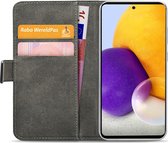 Mobilize Gelly Wallet Telefoonhoesje geschikt voor Samsung Galaxy A33 Hoesje Uitneembare 2in1 Bookcase Portemonnee - Zwart
