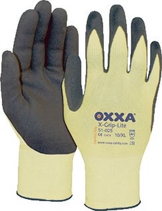 Oxxa 51-025 X-Grip-Lite Werkhandschoenen - 10/XL - Extra grip | bol.com