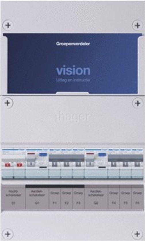 Hager VISION Installatiekast - VKG33B - E2XX5