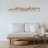 Skyline Katwijk Eikenhout 165 Cm Wanddecoratie Voor Aan De Muur Met Tekst City Shapes