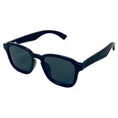 SMOOTH - houten zonnebril - unisex model - UV400 gepolariseerde glazen van de hoogste kwaliteit - UZI BLACK
