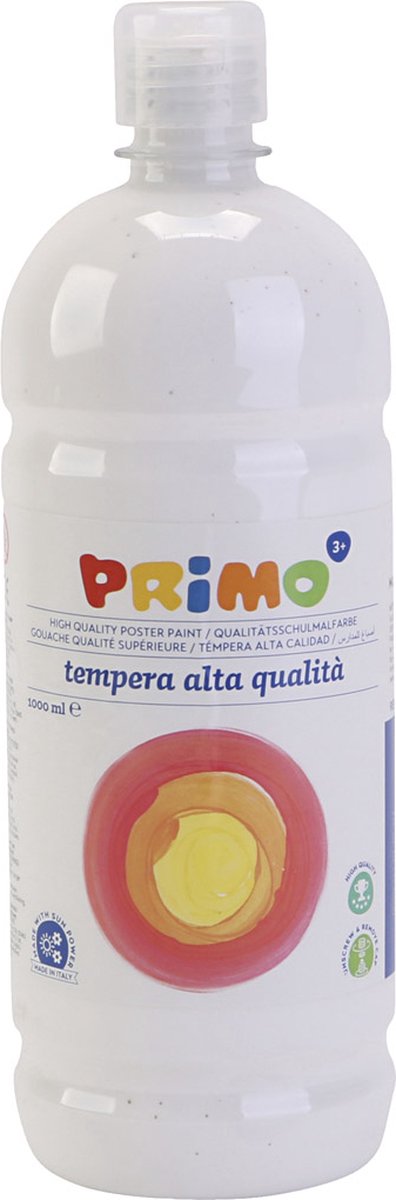 PacklinQ PRIMO schoolverf. wit. matt. 1000 ml 1 fles