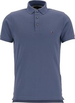 Tommy Hilfiger 1985 Slim Fit polo - Faded Indigo -  Maat: L