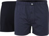 Ceceba heren boxershort 2-pak Fox packet 2260 - Blau mittel - M