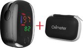 Saturatiemeter met gratis opberg mapje Saturatie - Oximeter - Zuurstofmeter - Zuurstof - vinger - Pulse oximeter - Zuurstof meter - Pulseoximeter - Hartslagmeter - Zuurstof saturatiemeter - V