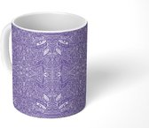 Mok - Koffiemok - Abstract - Mozaïek - Design - Mokken - 350 ML - Beker - Koffiemokken - Theemok