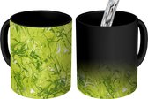 Magische Mok - Foto op Warmte Mokken - Jungle - Marmer print - Verf - Patronen - Magic Mok - Beker - 350 ML - Uitdeelcadeautjes