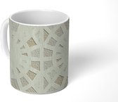 Mok - Gips - Muur - Steen - Patronen - Mokken - 350 ML - Beker - Uitdeelcadeautjes