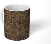 Mok - Patronen - Graniet print - Steen - Mokken - 350 ML - Beker - Uitdeelcadeautjes