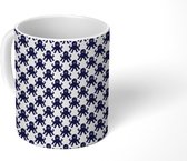 Mok - Patronen - Zee - Octopus - Mokken - 350 ML - Beker - Uitdeelcadeautjes