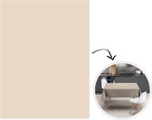 Tafelkleed - Tafellaken - 130x170 cm - Beige - Effen kleur - Binnen en Buiten