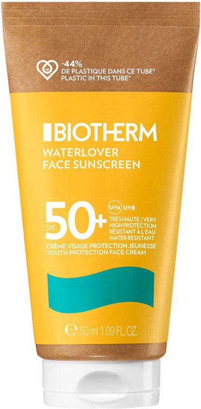 Biotherm Crème Waterlover Face Suncreen - Zonnebrand - 50 ml