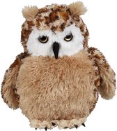 Pluche knuffel dieren Uil vogel van 30 cm - Speelgoed knuffels vogels - Leuk als cadeau voor kinderen